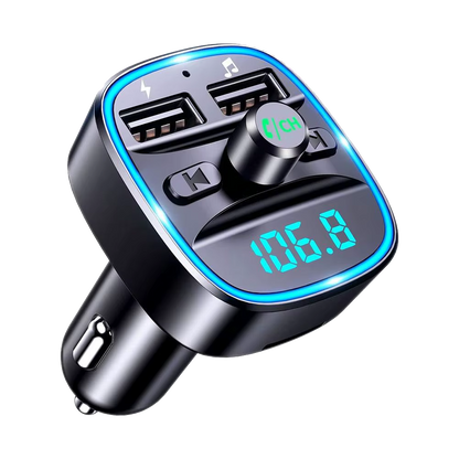 Transmetteur FM Bluetooth 5.0 | Pour toutes les voitures |