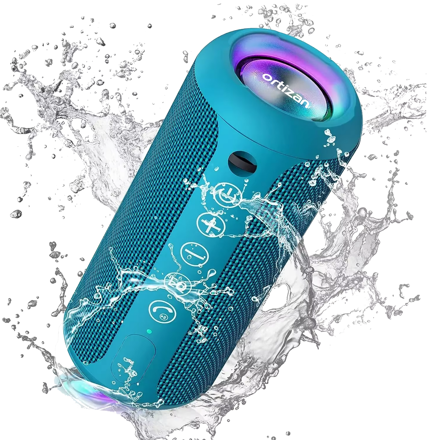 Enceinte Bluetooth portable Ortizan | Enceinte sans fil puissante |