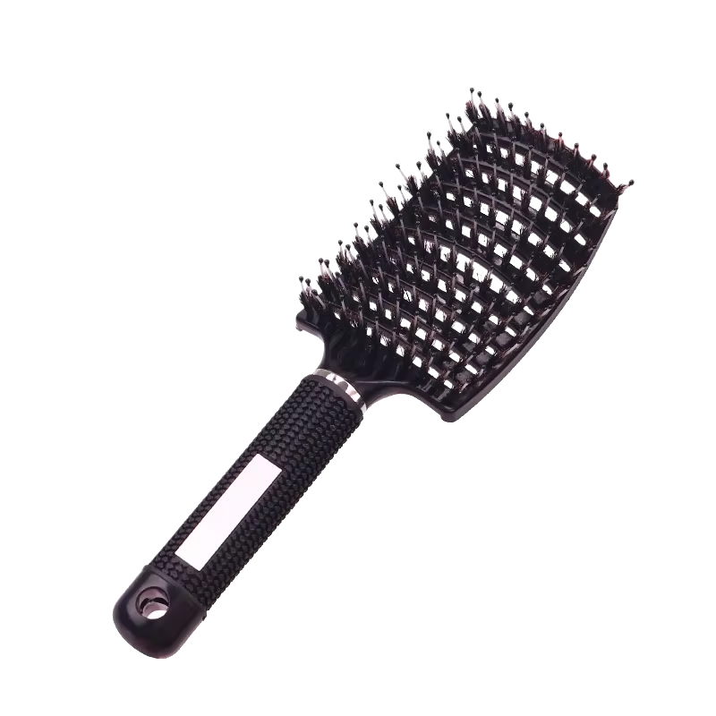 Curved Hairbrush | Essential Tool for Detangling Your Hair |