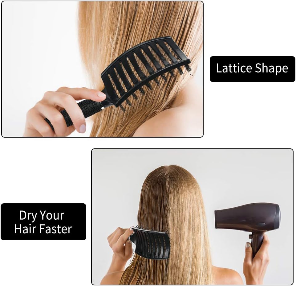 Brosse à Cheveux Incurvée