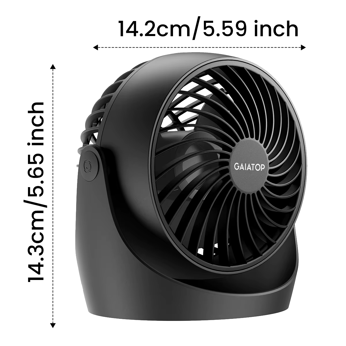 Ventilateur de Bureau Portable | Ventilateur Portable | GAIATOP