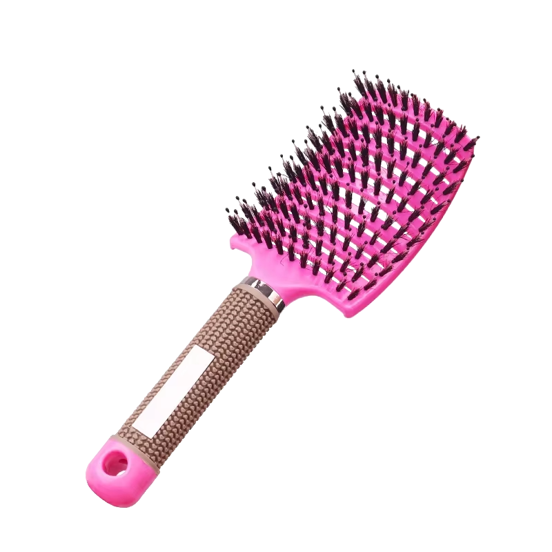 Curved Hairbrush | Essential Tool for Detangling Your Hair |