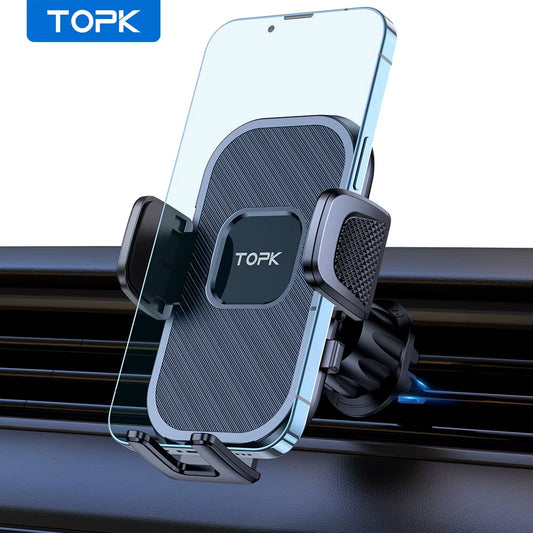 Car Phone Holder Gravity Stand for Iphone Xiaomi Samsung Car Mobile Support for Dashboard Windshield Air Vent Phone Mount