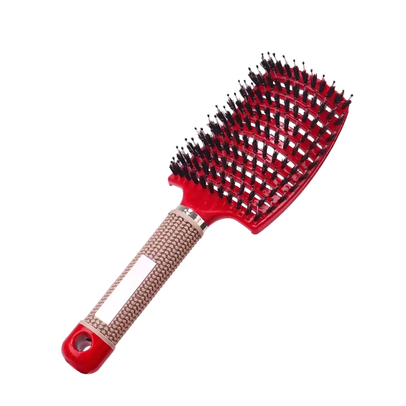 Curved Hairbrush | Essential Tool for Detangling Your Hair |